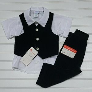 NWT Imp Originals Black Velvet Set